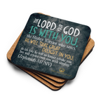 Rejoice in His Love: Zephaniah 3:17 Cork-Back Coaster Set (1–6 pcs)