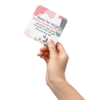 Fruitful Hands: Proverbs 31:31 Cork-Back Coaster Set (1–6 pcs)