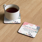 Fruitful Hands: Proverbs 31:31 Cork-Back Coaster Set (1–6 pcs)