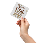 Full Armor Of God: Ephesians 6:11 Cork-Back Coaster Set (1–6 pcs)
