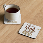 Full Armor Of God: Ephesians 6:11 Cork-Back Coaster Set (1–6 pcs)