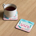 Fear Not: Isaiah 41:13 Cork-Back Coaster Set (1–6 pcs)