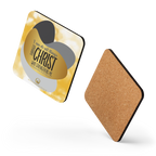 Empowered by Christ: Philippians 4:13 Cork-Back Coaster Set (1–6 pcs)