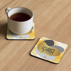 Empowered by Christ: Philippians 4:13 Cork-Back Coaster Set (1–6 pcs)