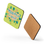 Hope & Future: Jeremiah 29:11 Cork-Back Coaster Set (1–6 pcs)