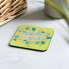 Hope & Future: Jeremiah 29:11 Cork-Back Coaster Set (1–6 pcs)