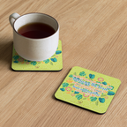 Hope & Future: Jeremiah 29:11 Cork-Back Coaster Set (1–6 pcs)