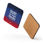 Faith & Hope: Hebrews 11:1 Cork-Back Coaster Set (1–6 pcs)