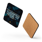 Light Of The World: John 8:12 Cork-Back Coaster Set (1–6 pcs)