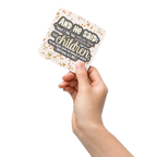 Childlike Faith: Matthew 18:3 Cork-Back Coaster Set (1–6 pcs)