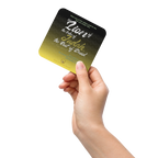 Lion of Judah & Root of David: Revelation 5:5 Cork-Back Coaster Set (1–6 pcs)