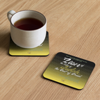 Lion of Judah & Root of David: Revelation 5:5 Cork-Back Coaster Set (1–6 pcs)