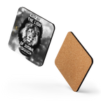 The Lion of Judah: Revelation 5:5 Cork-Back Coaster Set (1–6 pcs)