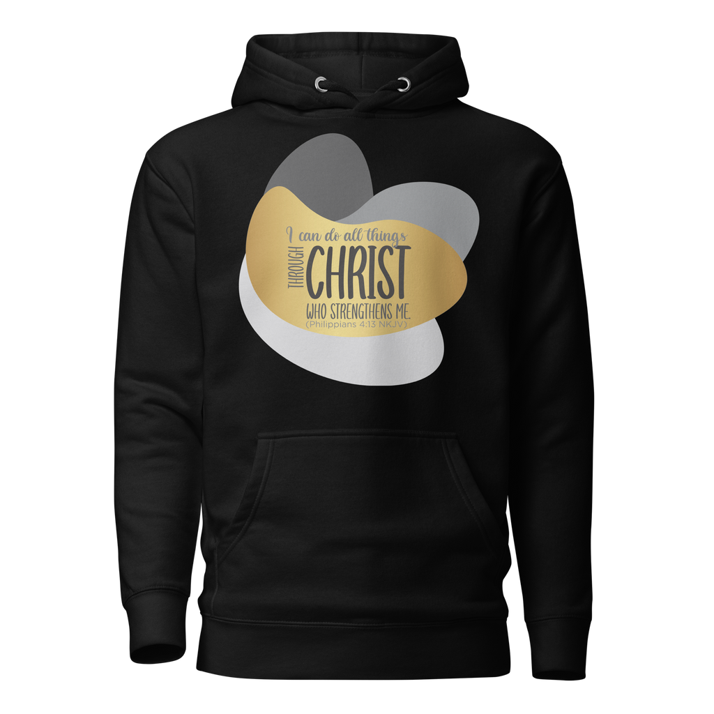 Empowered by Christ: Philippians 4:13 Unisex Premium Hoodie