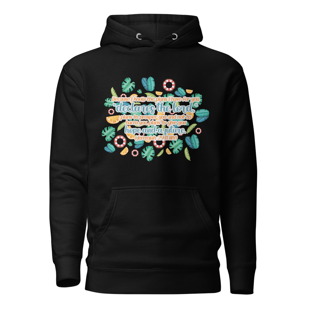 Hope & Future: Jeremiah 29:11 Unisex Premium Hoodie