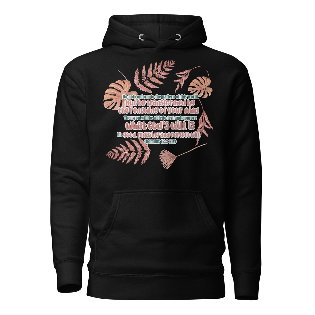 Renewed By The Spirit: Romans 12:2 Unisex Premium Hoodie