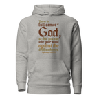Full Armor Of God: Ephesians 6:11 Unisex Premium Hoodie