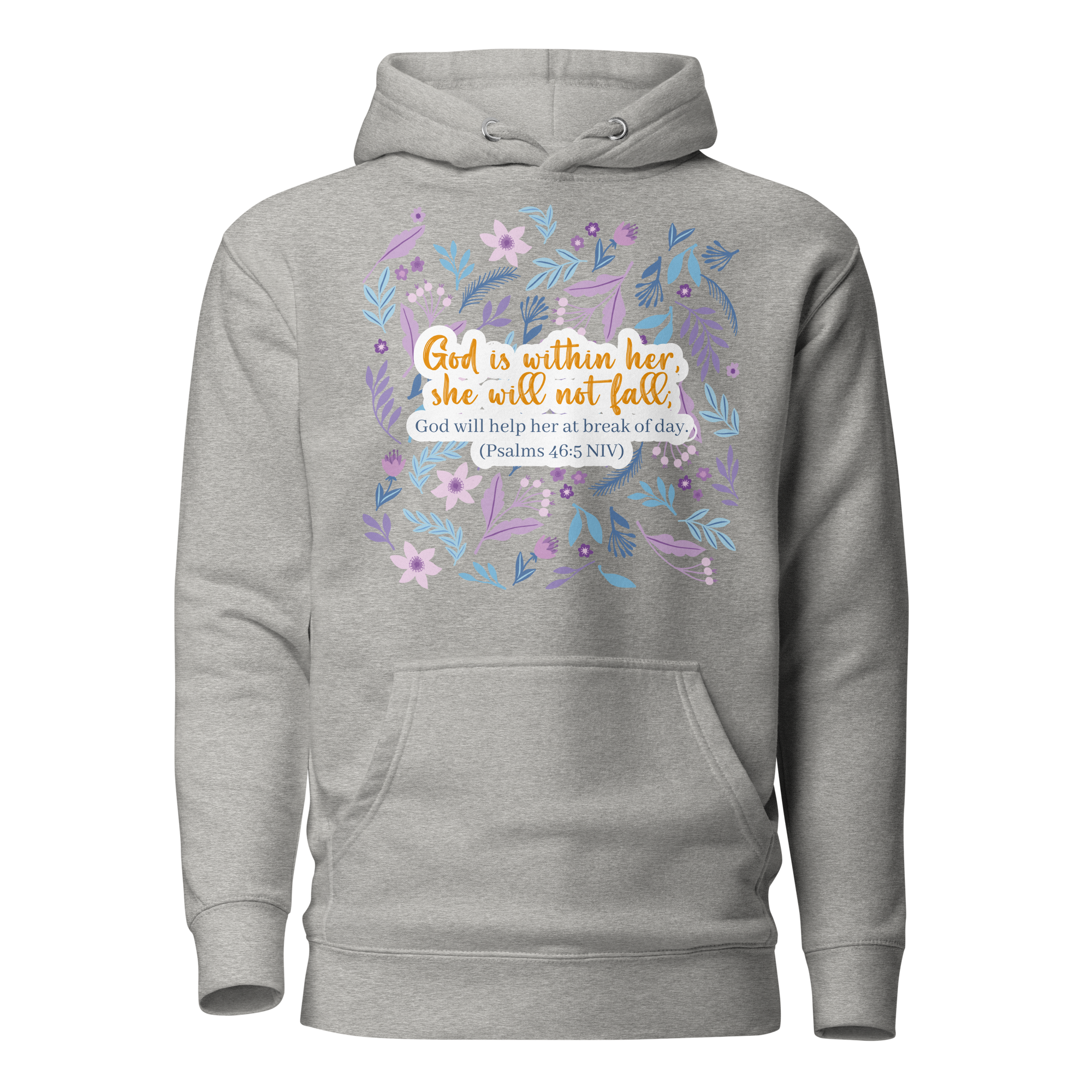 Unshakeable Faith: Psalms 46:5 Unisex Premium Hoodie