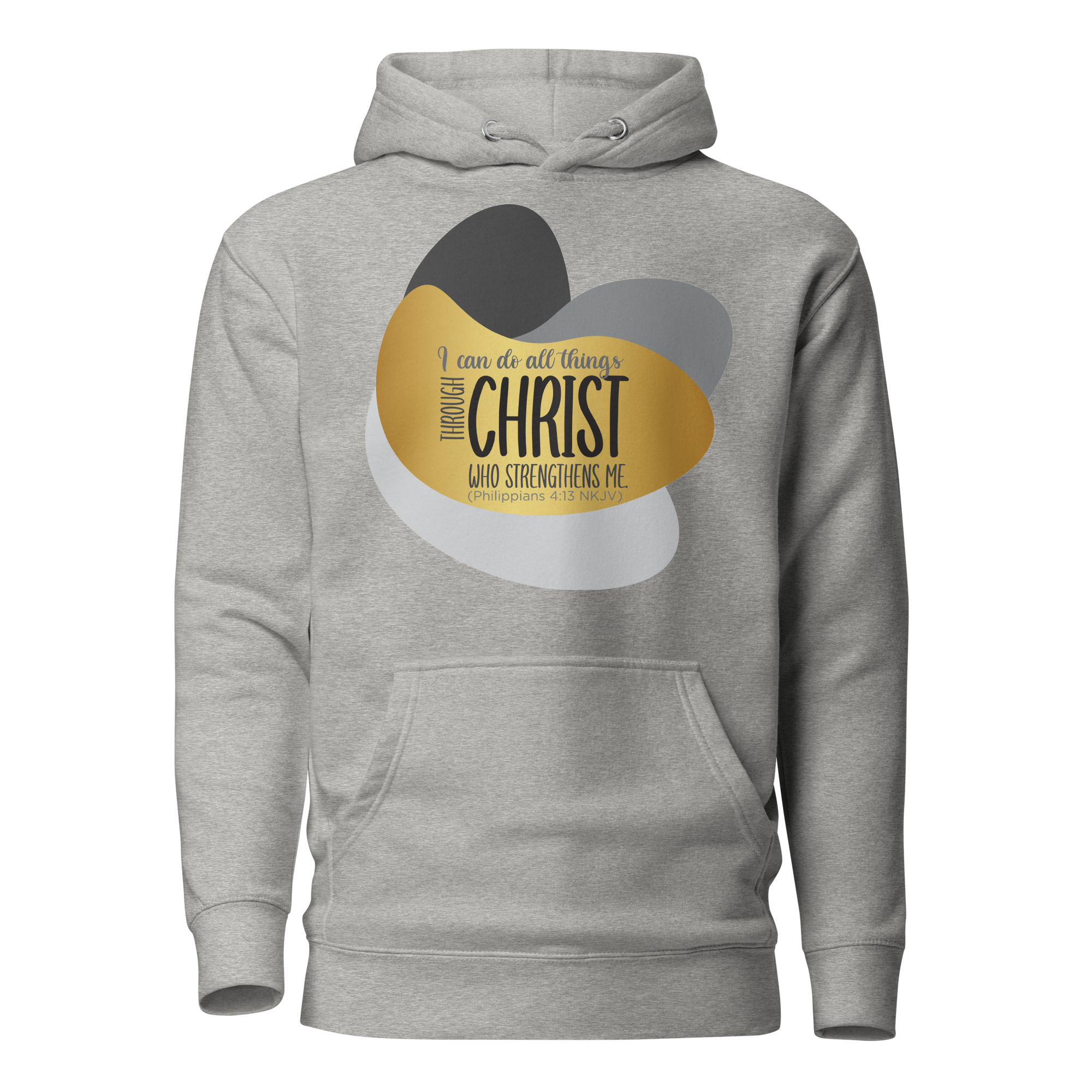 Empowered by Christ: Philippians 4:13 Unisex Premium Hoodie