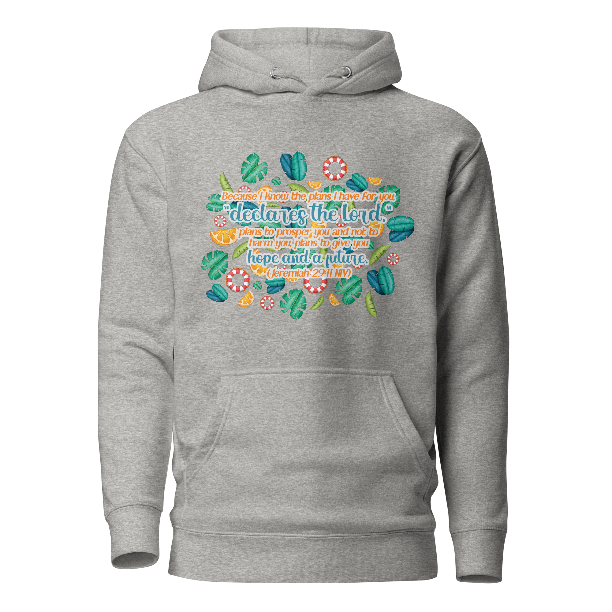 Hope & Future: Jeremiah 29:11 Unisex Premium Hoodie