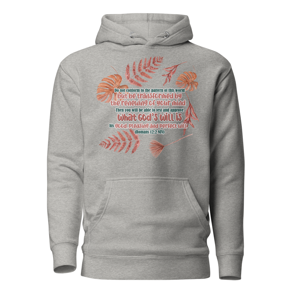 Renewed By The Spirit: Romans 12:2 Unisex Premium Hoodie