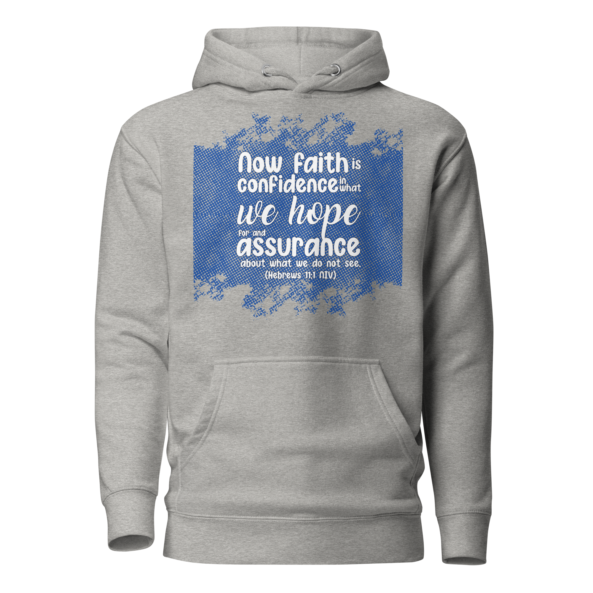 Faith & Hope: Hebrews 11:1 Unisex Premium Hoodie