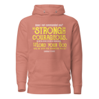 Be Strong & Courageous: Joshua 1:9 Unisex Premium Hoodie