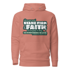 Stand Firm in Faith: 1 Corinthians 16:13-14 Unisex Premium Hoodie