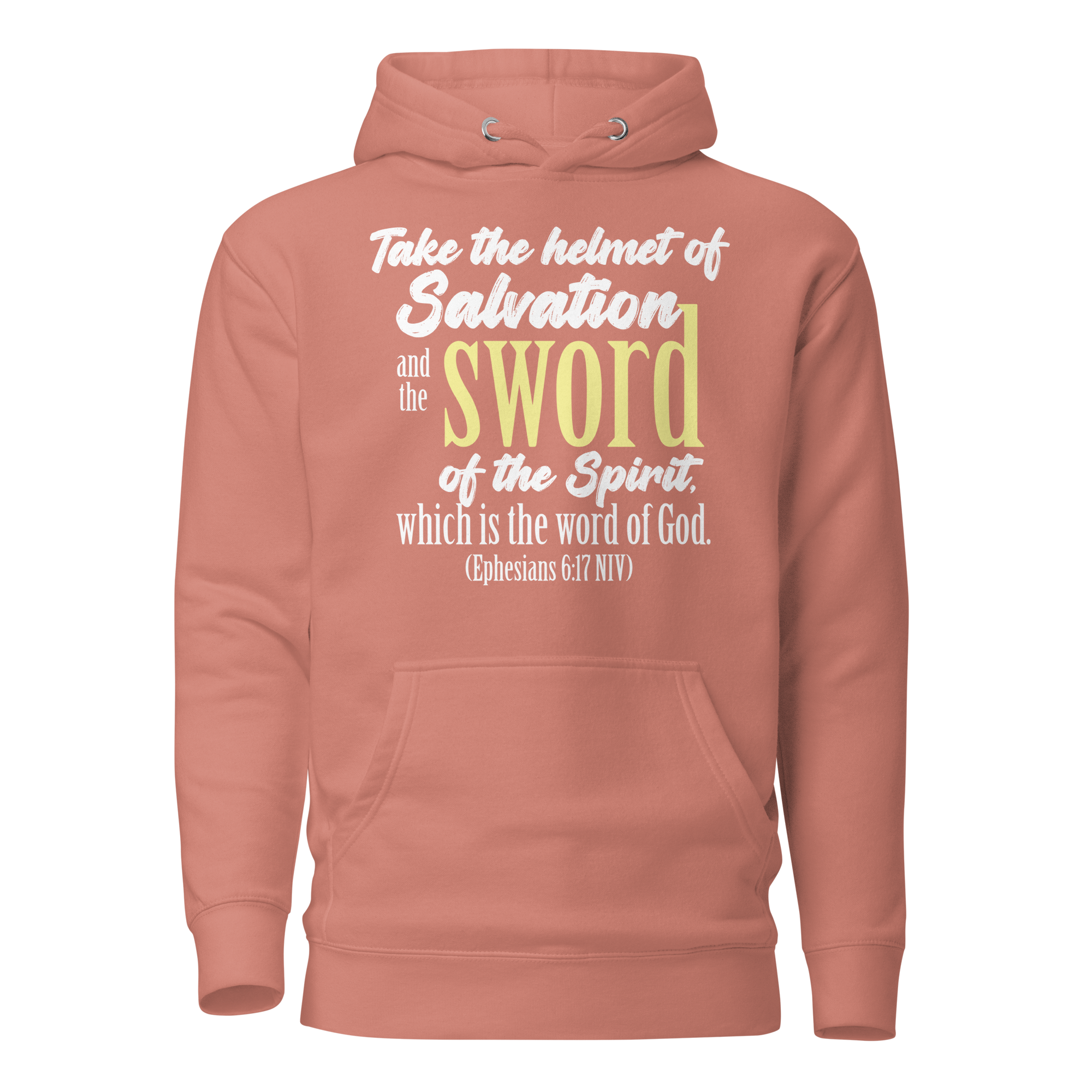 Sword & Salvation: Ephesians 6:17 Unisex Premium Hoodie