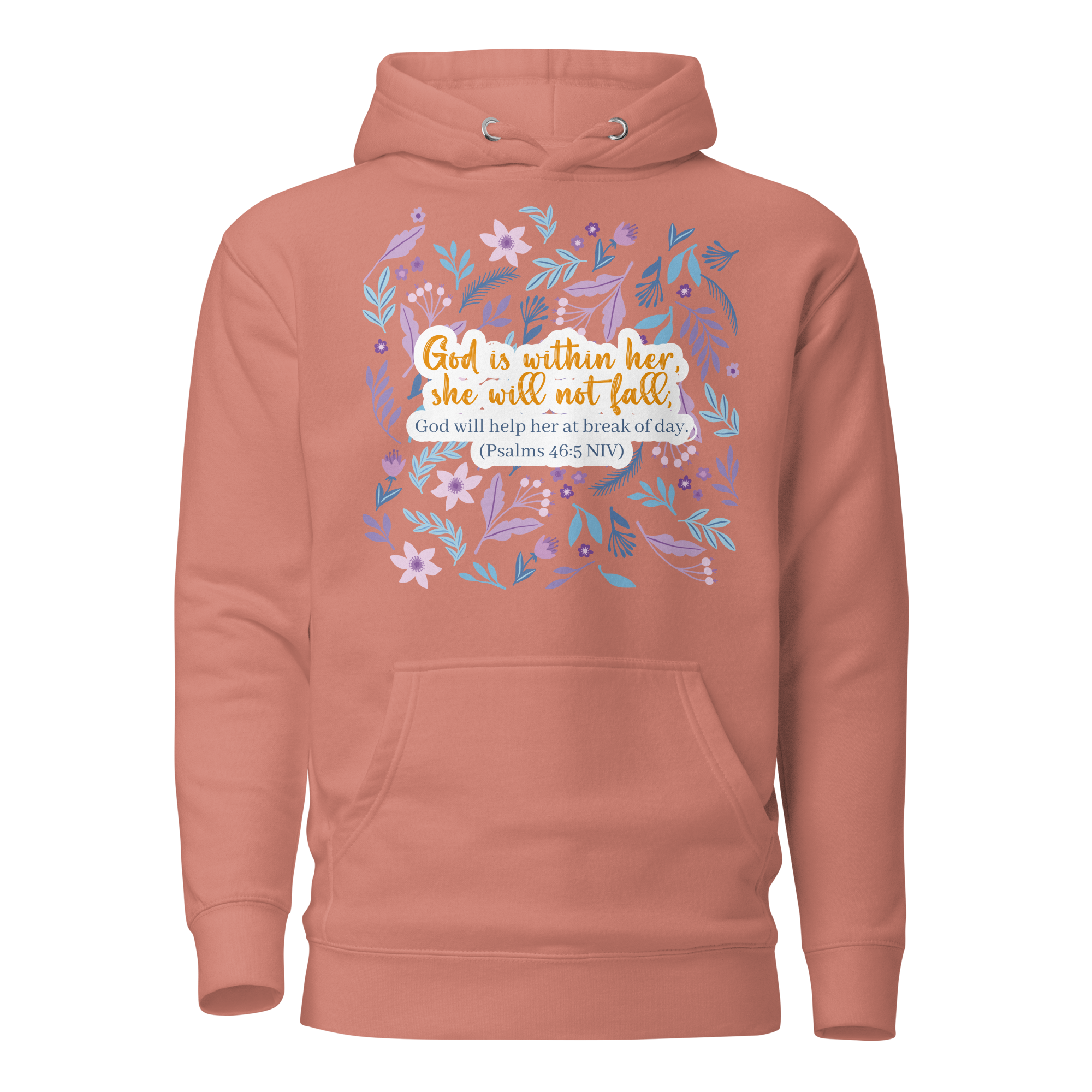 Unshakeable Faith: Psalms 46:5 Unisex Premium Hoodie