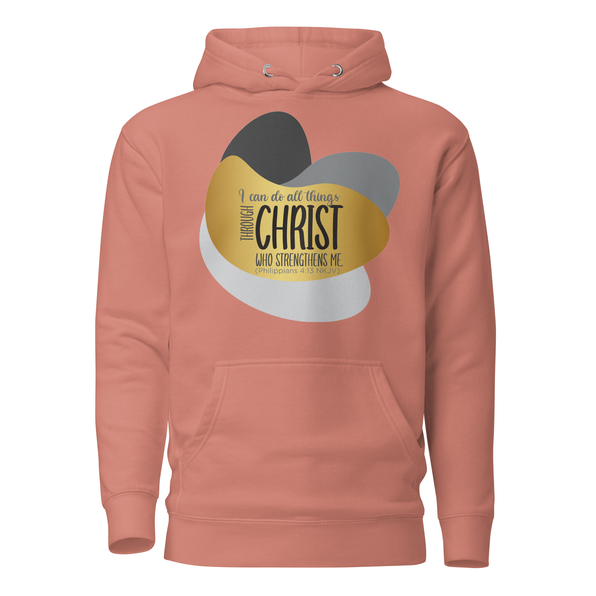 Empowered by Christ: Philippians 4:13 Unisex Premium Hoodie