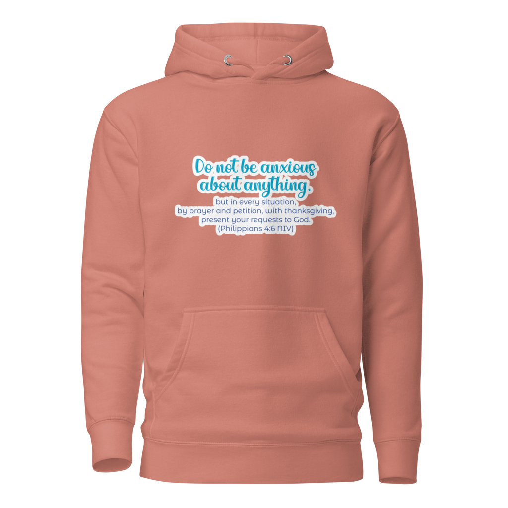 Prayer & Gratitude: Philippians 4:6 Unisex Premium Hoodie