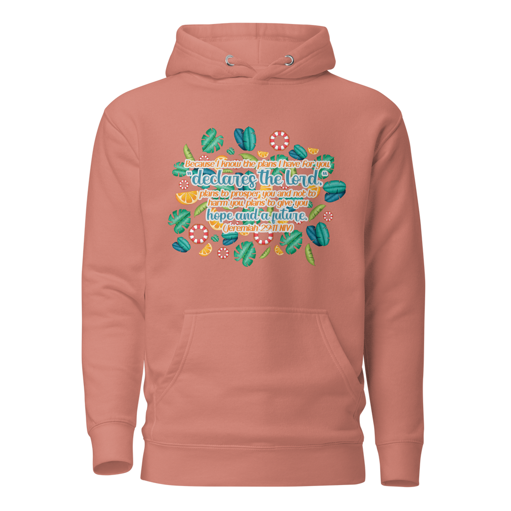 Hope & Future: Jeremiah 29:11 Unisex Premium Hoodie