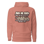 Childlike Faith: Matthew 18:3 Unisex Premium Hoodie