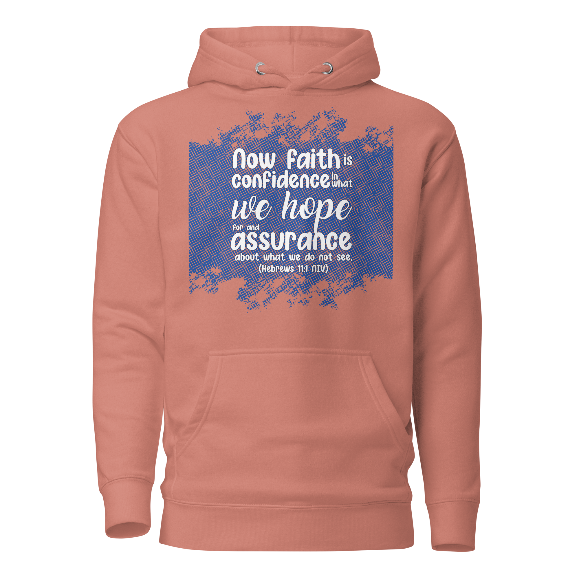 Faith & Hope: Hebrews 11:1 Unisex Premium Hoodie