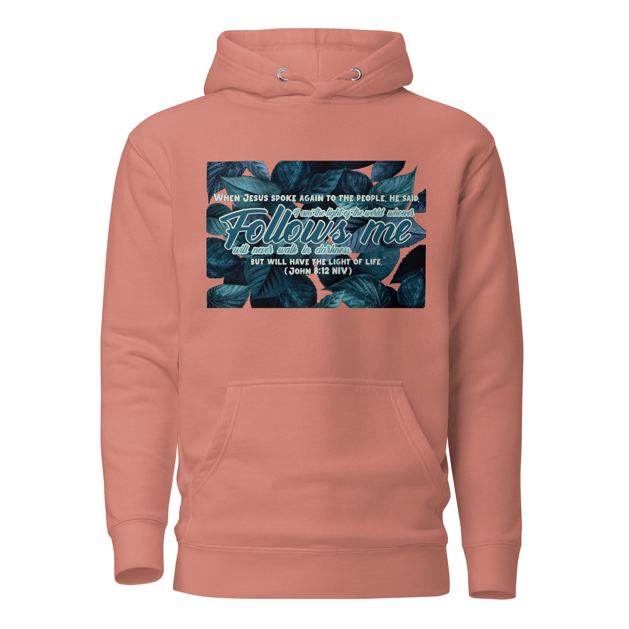 Light Of The World: John 8:12 Unisex Premium Hoodie