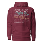 Rejoice in His Love: Zephaniah 3:17 Unisex Premium Hoodie