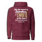 Sword & Salvation: Ephesians 6:17 Unisex Premium Hoodie