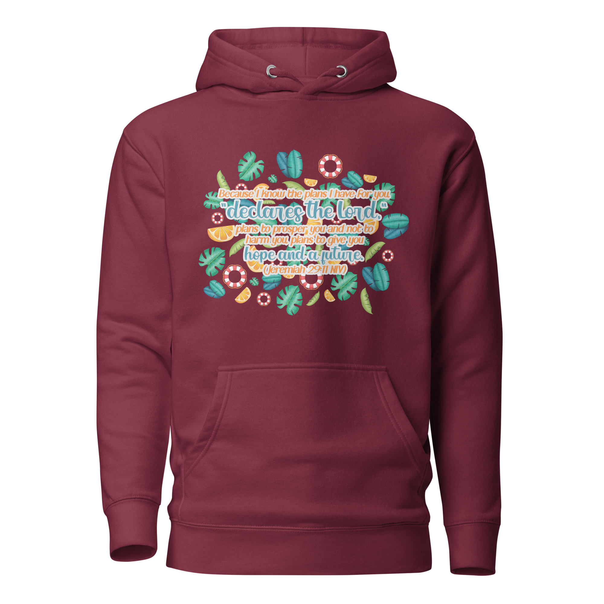 Hope & Future: Jeremiah 29:11 Unisex Premium Hoodie