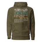 Rejoice in His Love: Zephaniah 3:17 Unisex Premium Hoodie
