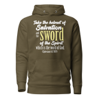 Sword & Salvation: Ephesians 6:17 Unisex Premium Hoodie