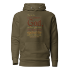 Full Armor Of God: Ephesians 6:11 Unisex Premium Hoodie