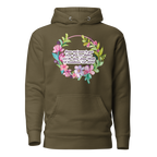 Grace & Peace Blooms: 2 Corinthians 1:2 Unisex Premium Hoodie