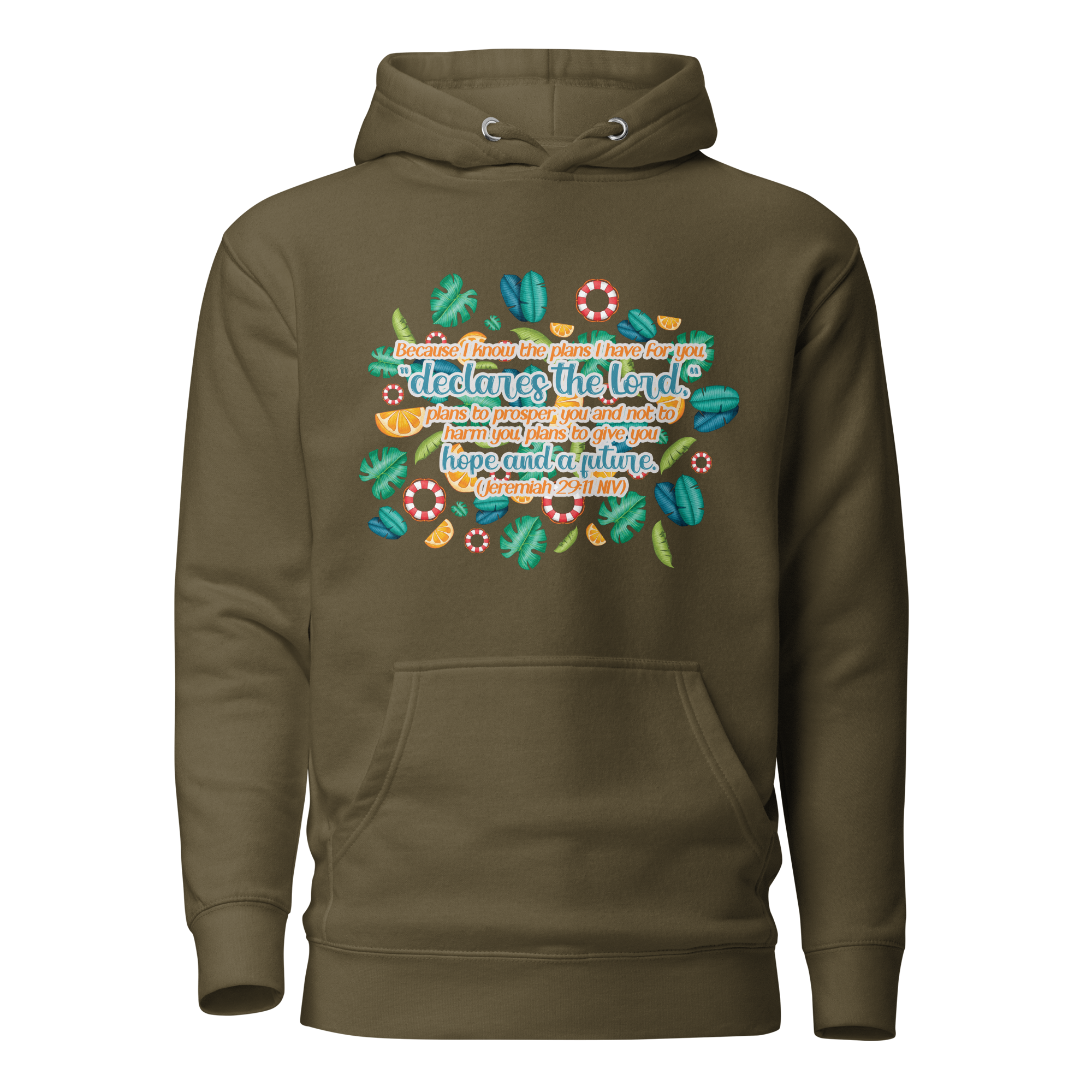 Hope & Future: Jeremiah 29:11 Unisex Premium Hoodie