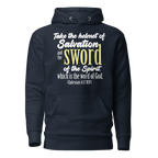 Sword & Salvation: Ephesians 6:17 Unisex Premium Hoodie