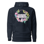 Grace & Peace Blooms: 2 Corinthians 1:2 Unisex Premium Hoodie