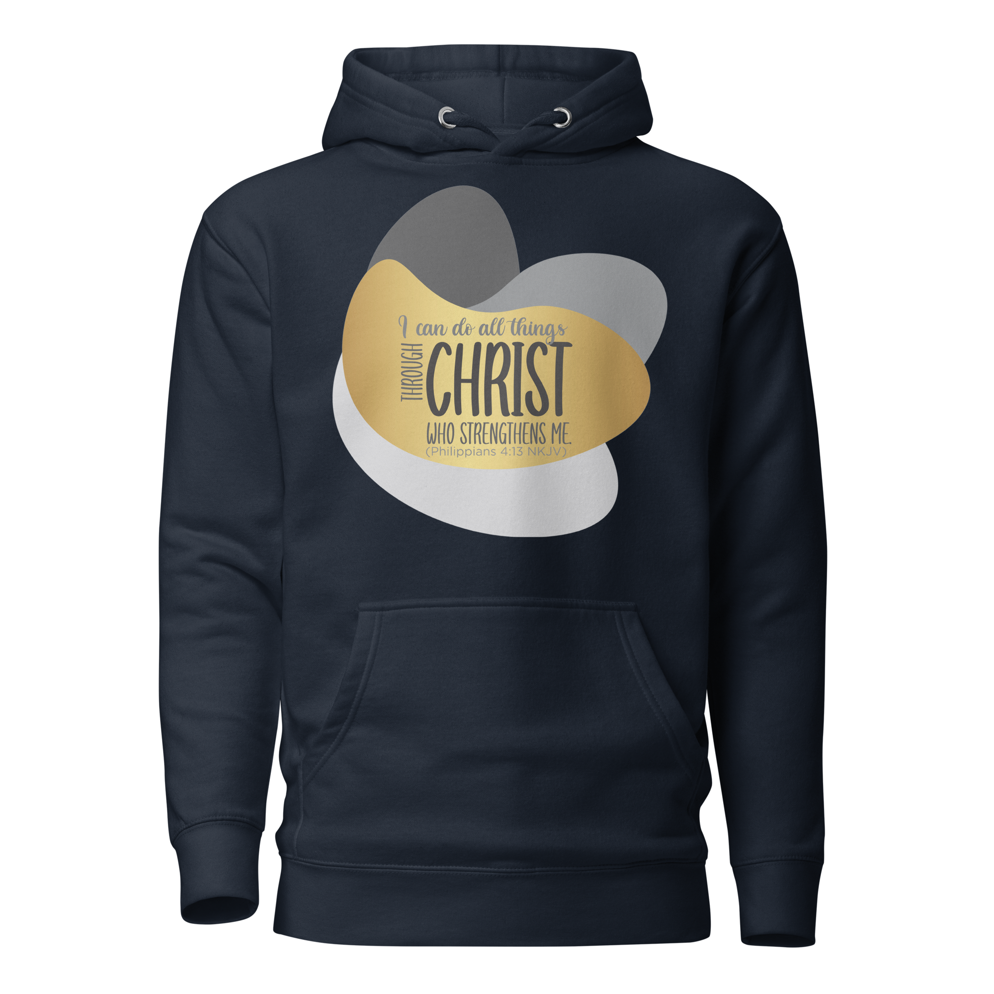 Empowered by Christ: Philippians 4:13 Unisex Premium Hoodie