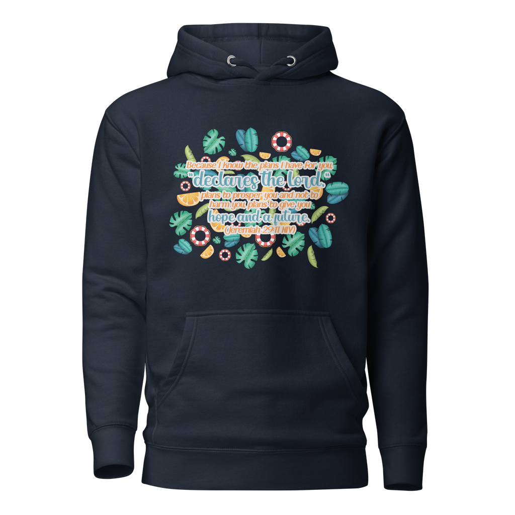 Hope & Future: Jeremiah 29:11 Unisex Premium Hoodie