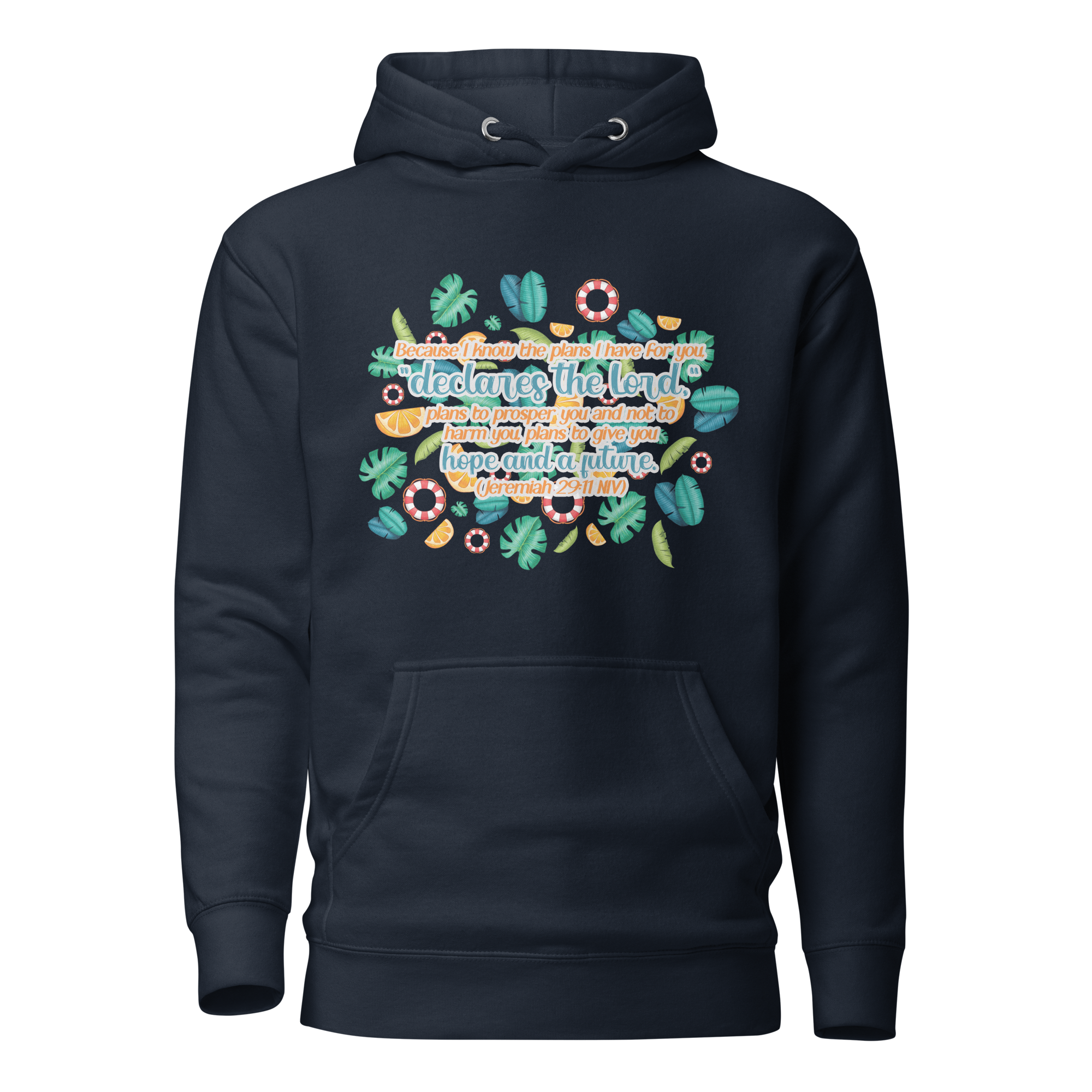 Hope & Future: Jeremiah 29:11 Unisex Premium Hoodie