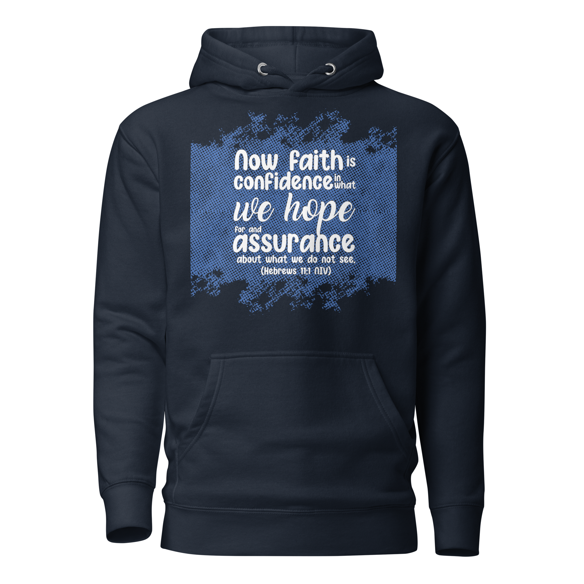 Faith & Hope: Hebrews 11:1 Unisex Premium Hoodie